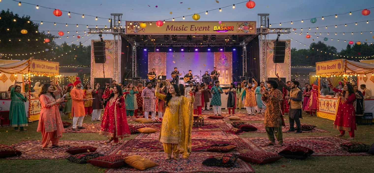 Heritage festival atmosphere